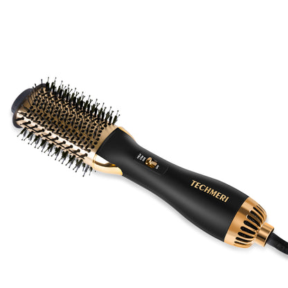 Techmeri Exclusive Gold Hot Air Brush