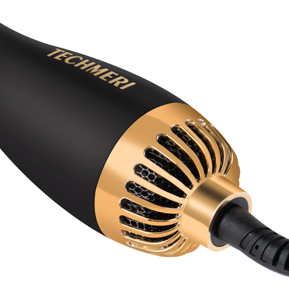 Techmeri Exclusive Gold Hot Air Brush